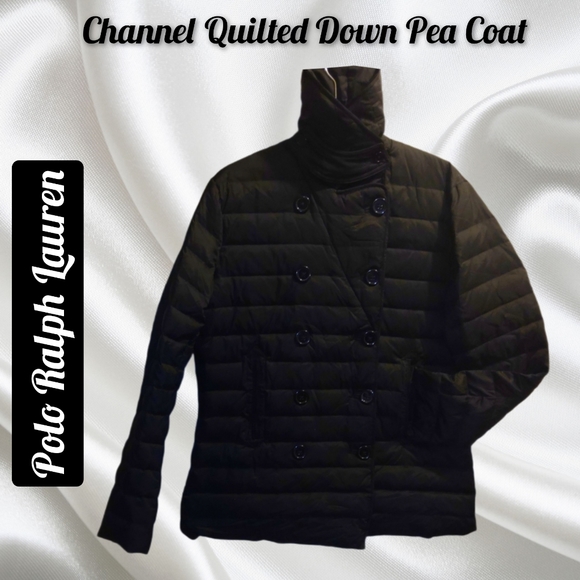 Polo Ralph Lauren Channel Pea Coat NWOT - Picture 3 of 5